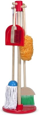 Melissa & Doug Let's Play House Dust! Sweep! Mop! 6-Piece Pretend Play Set