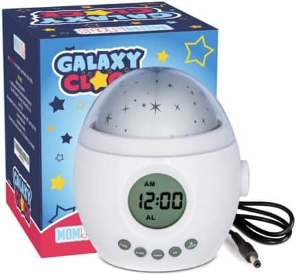 MomKnows Galaxy Clock