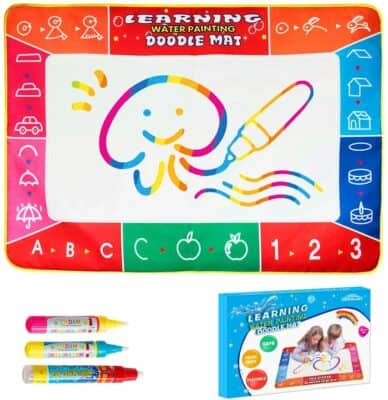 Motion Water Drawing Mat with 3 Magic Pens