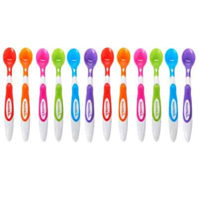 Munchkin 12 Piece Soft-Tip Infant Spoons