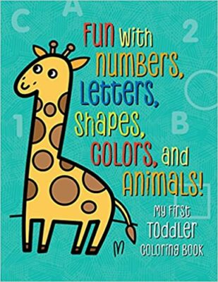 My First Toddler Coloring Book