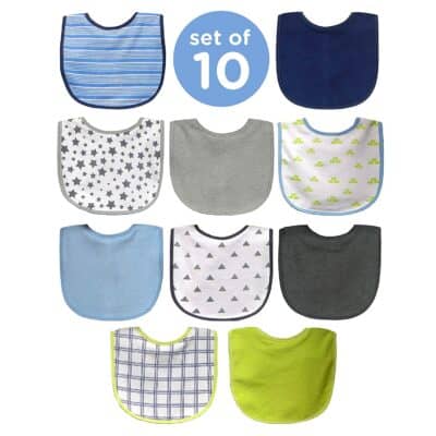 Neat Solutions 10 Pack Water Resistant Bib Set