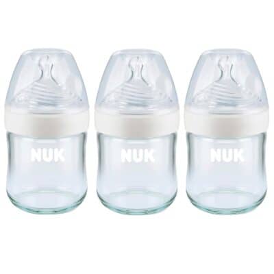 Nuk Simply Natural Glass Bottles