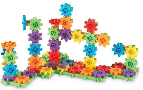 Learning Resources Gears Deluxe Building Set, 100 Pieces