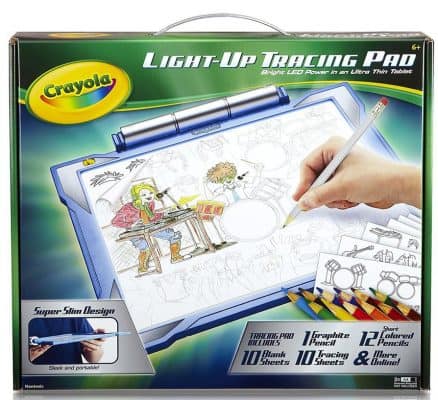 Crayola Light-up Tracing Pad, Coloring Board for Kids