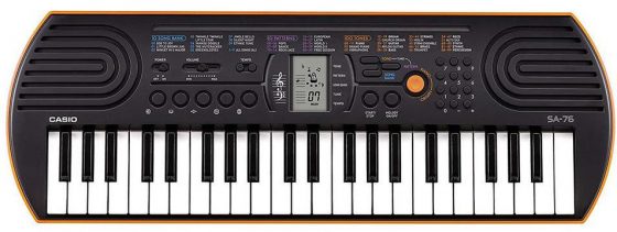 Casio SA76 44 mini Sized Keys 100 Tones