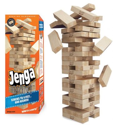 Jenga Giant Genuine Hardwood Game