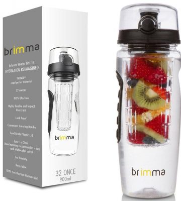 Brimma Leak Proof Fruit Infuser Water Bottle