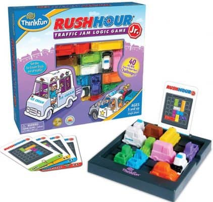 ThinkFun Rush Hour Junior Traffic Jam STEM and Logic Game Toy