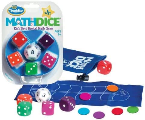 ThinkFun Math Dice Junior Game