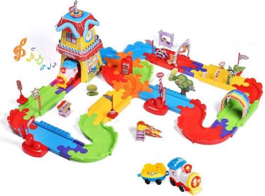 FUN LITTLE TOYS 189 PCs Train Set