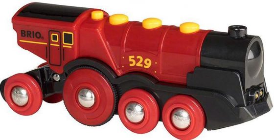 Brio World 33592 Mighty Red Action Locomotive