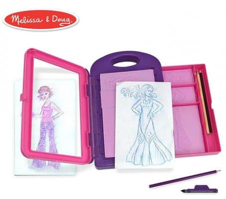 Melissa & Doug Fashion Design Art Activity Kit