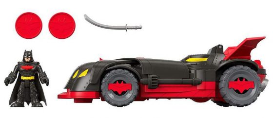 DC Super Friends and Ninja Armor Batmobile by Fisher-Price