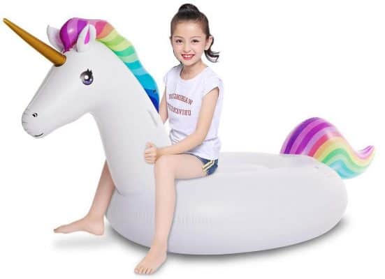 Jasonwell Big Inflatable Unicorn Pool Floatie