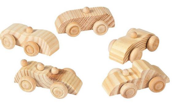 Fun Express - Wooden Car Assortment