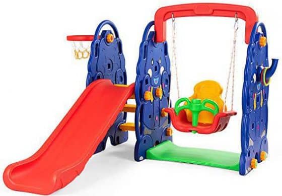 Costzon Toddler Climber and Swing Set