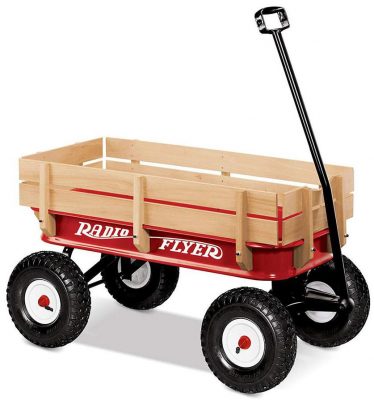 All Terrain Radio Flyer Full-Size All-Terrain Steel & Wood Wagon