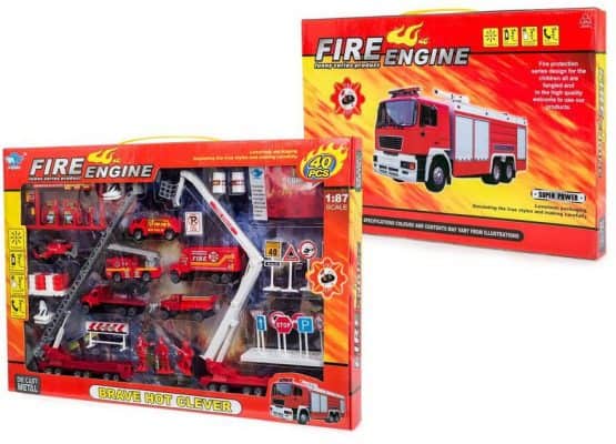 Big-Daddy Fire Rescue Toy Play Set