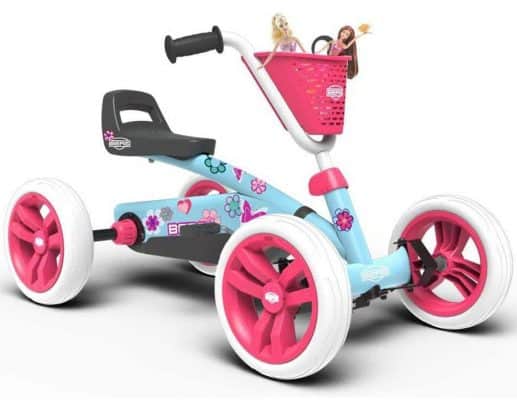 BERG Toys Girls Buzzy Bloom Kids Pedal Go-Kart