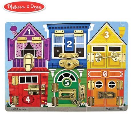 Melissa & Doug Wooden Latches Board