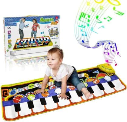 RenFox Kids Piano Keyboard Dance Floor Mat
