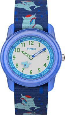 Timex Analog Elastic Fabric Strap Watch