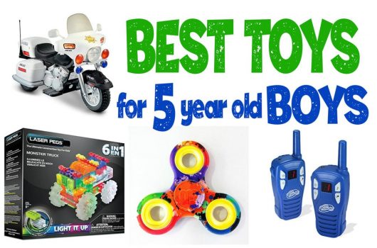 High-Five! The Best Toy and Gift Ideas for 5 Year Old Boys